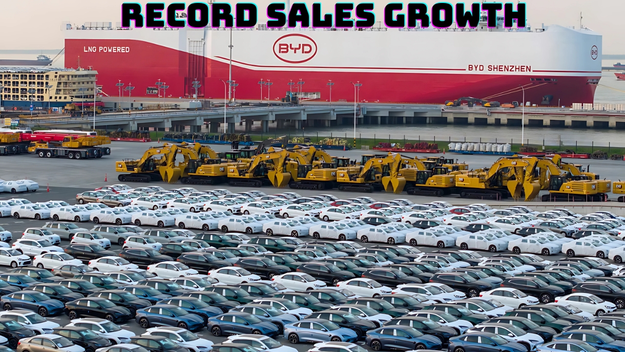 BYD's Australian Sales Growth