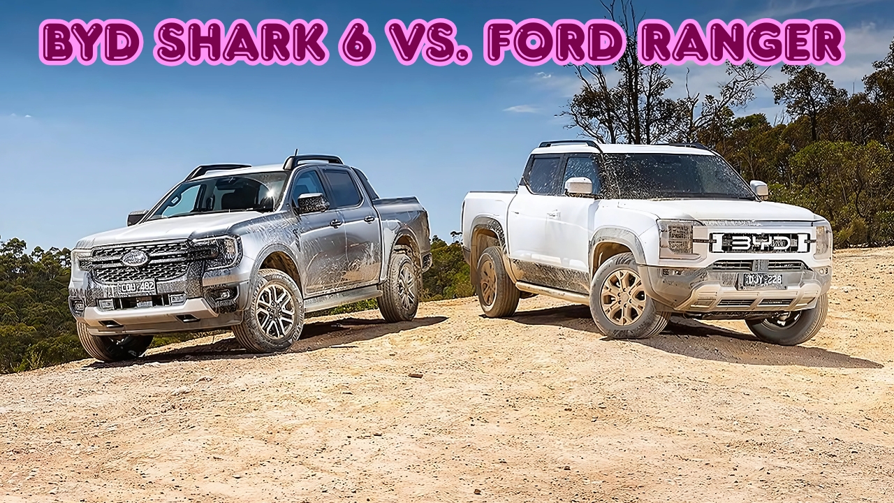 BYD Shark 6 vs. Ford Ranger