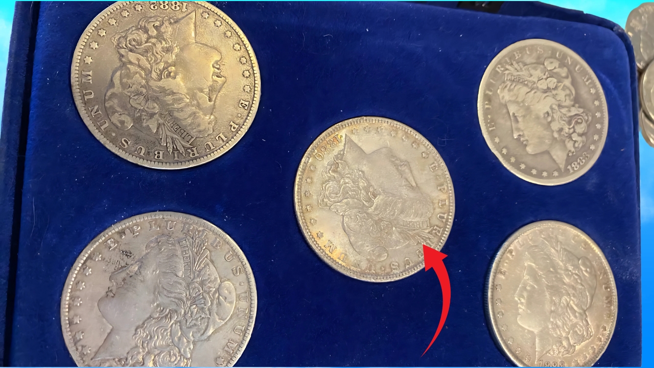 5 Morgan Dollars