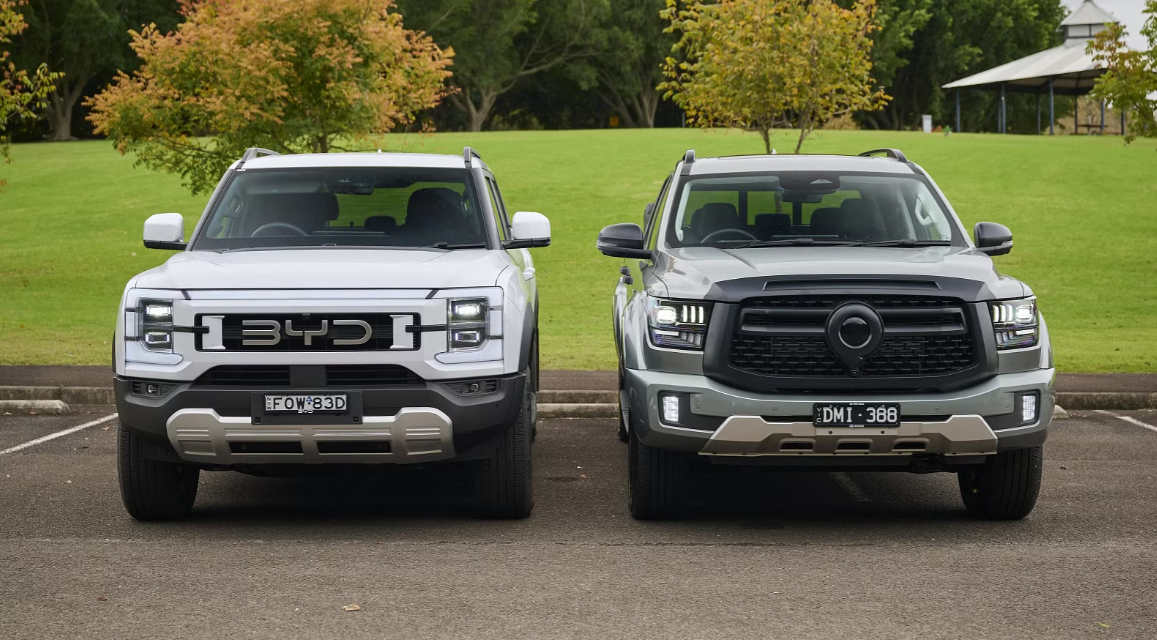 BYD Shark 6 vs. GWM Cannon Alpha PHEV
